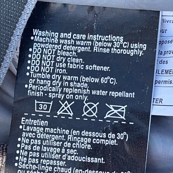 686 MEDIUM Men's Gray AAC Tiger Snowboard/Ski Jacket with Woven Detail - Picture 13 of 14